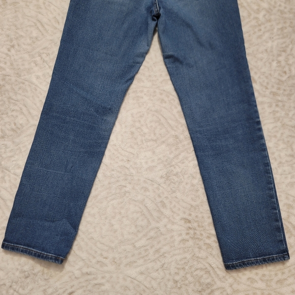 Everlane High-Rise Slim Straight Cigarette Jeans Size 28R Women's  Light Wash - Picture 6 of 14